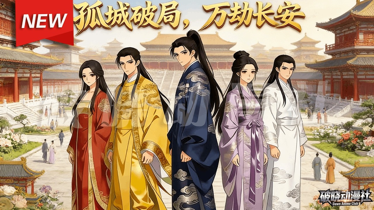 MULTISUB📢新番上线《孤臣破局，万劫长安》第1~60集丨一朝穿越成古代世子，为保命混入皇宫做假太监，却误打误撞被选入凶残的苏贵妃宫中，凭借机智化解验身危机！#漫剧 #破晓动漫社