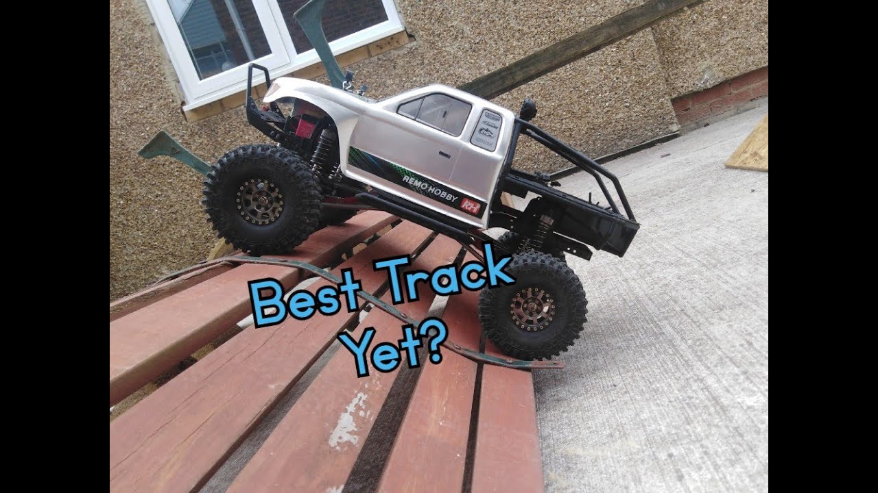 New Bigger And Better RC Crawler Track VS Remy The Remo Hobby 1093