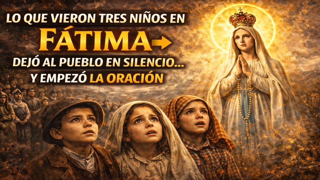 Lo que vieron tres niños en Fátima dejó al pueblo en silencio… y empezó la oración