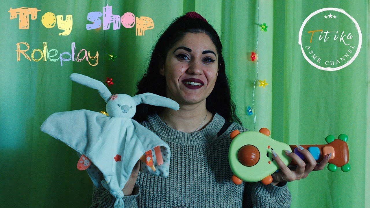 Greek ASMR - Toy Shop 🧸 - Roleplay / Whispering