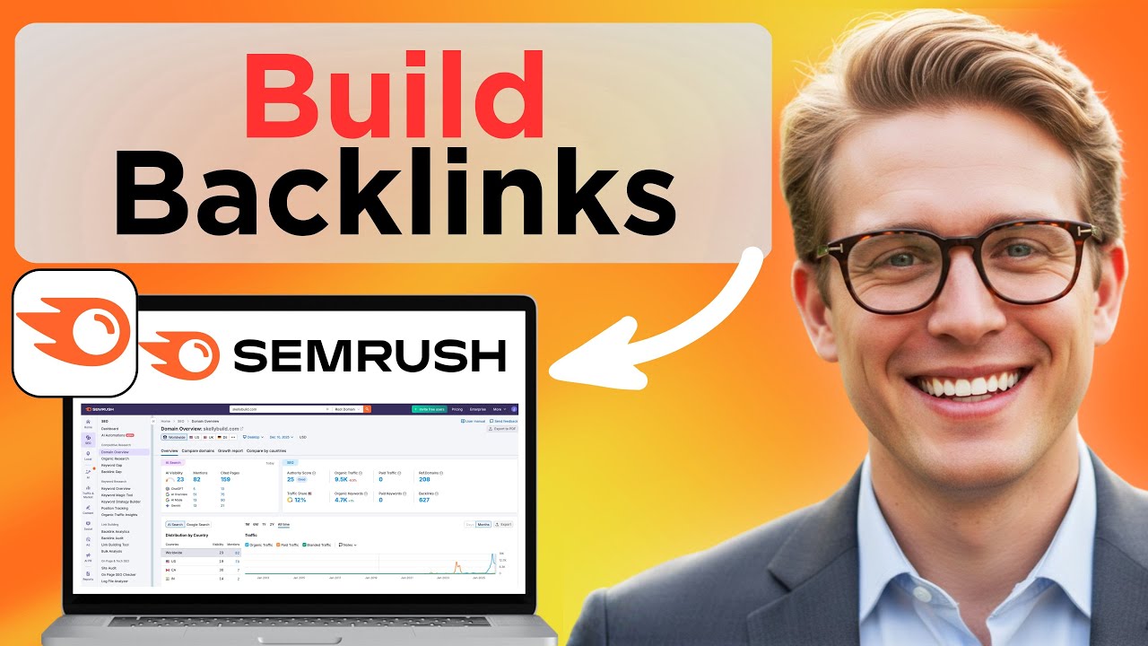 How To Find And Build Backlinks | Semrush Backlink Tutorial For Beginners (Easy Guide)