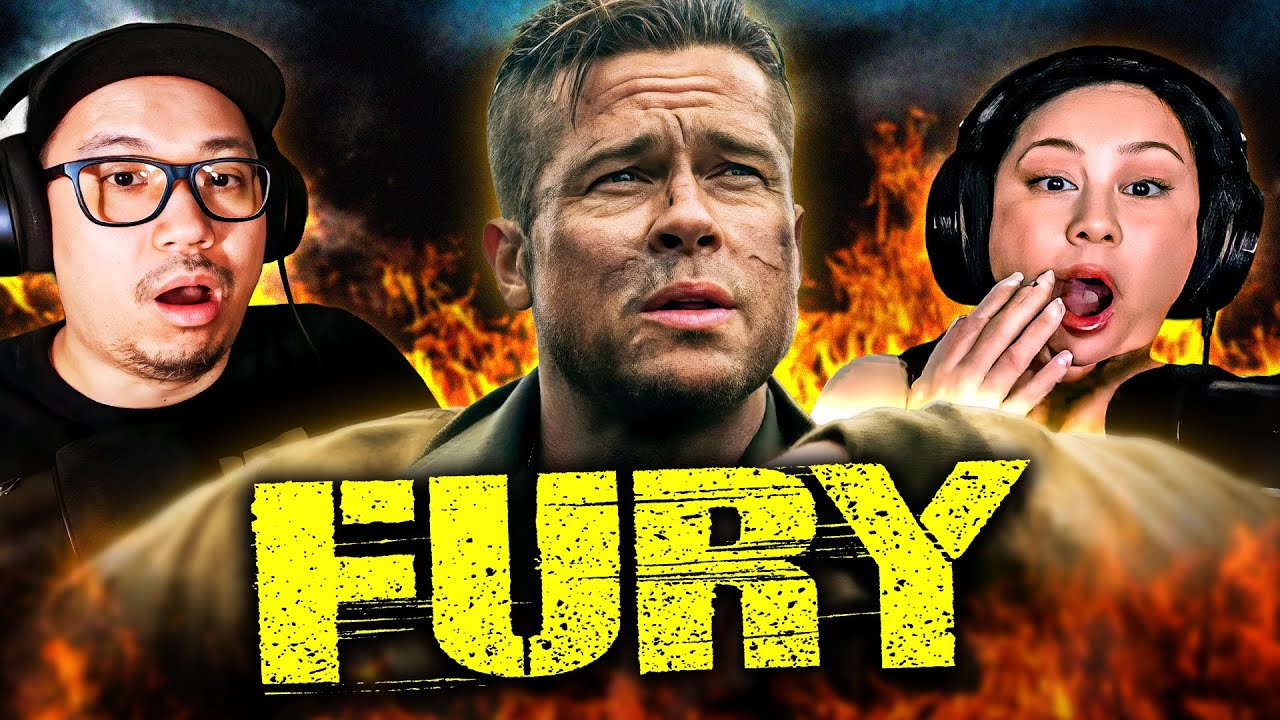 FURY (2014) Reaction | One of the Most INTENSE Tank Battles Ever!