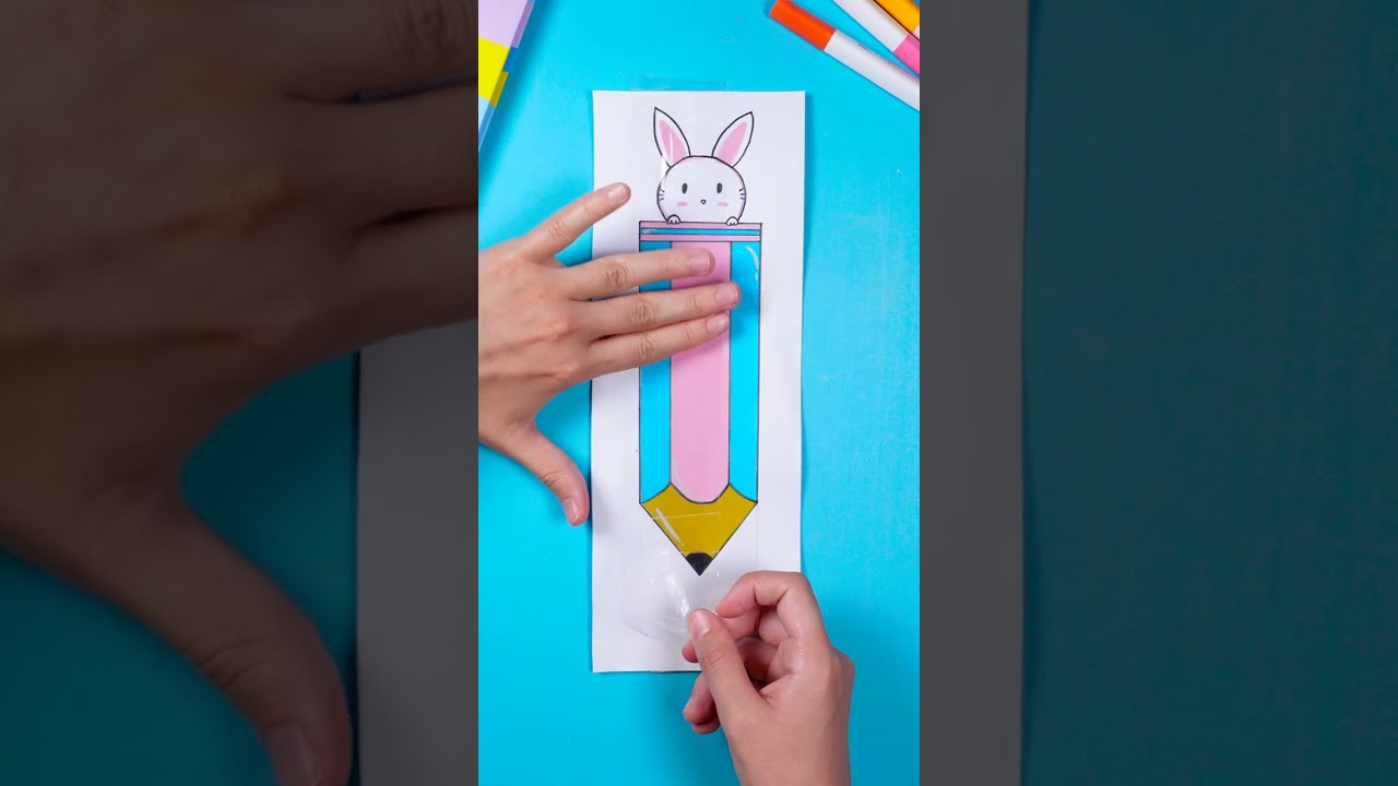 DIY Pencil for Kids! ✏️✨ #craft #kids