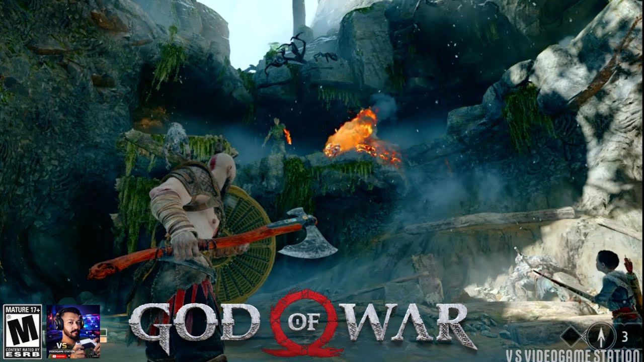 Кратос против армии драугров 😱 | Эпическая битва в God of War