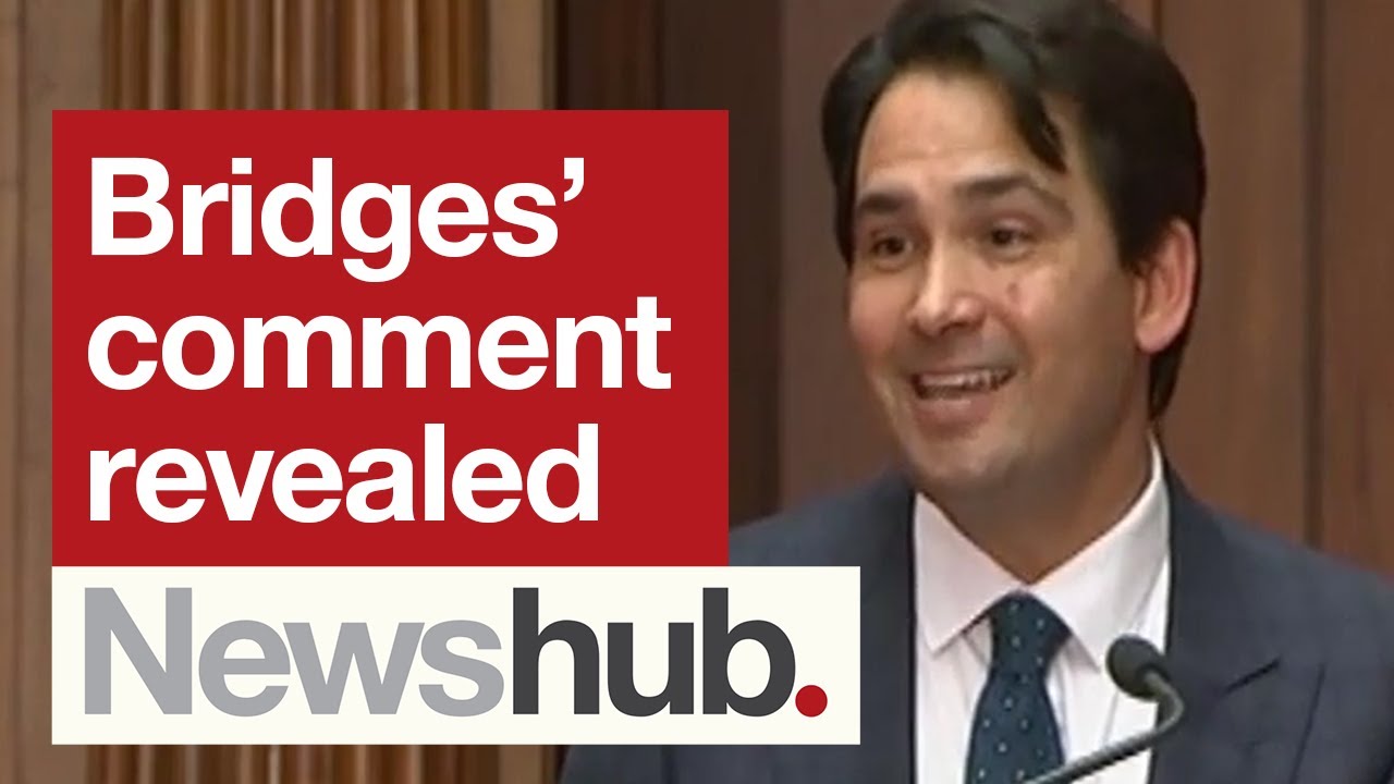 What did he say? Bridges' comment revealed | Newshub