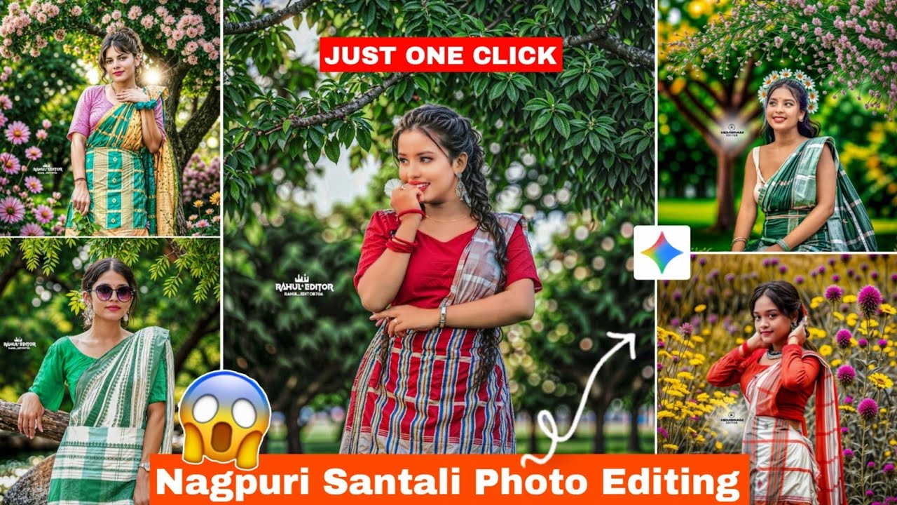 Google gemini se nagpuri santali photo edit kaise kare | Nagpuri santali photo editing | Photo edit