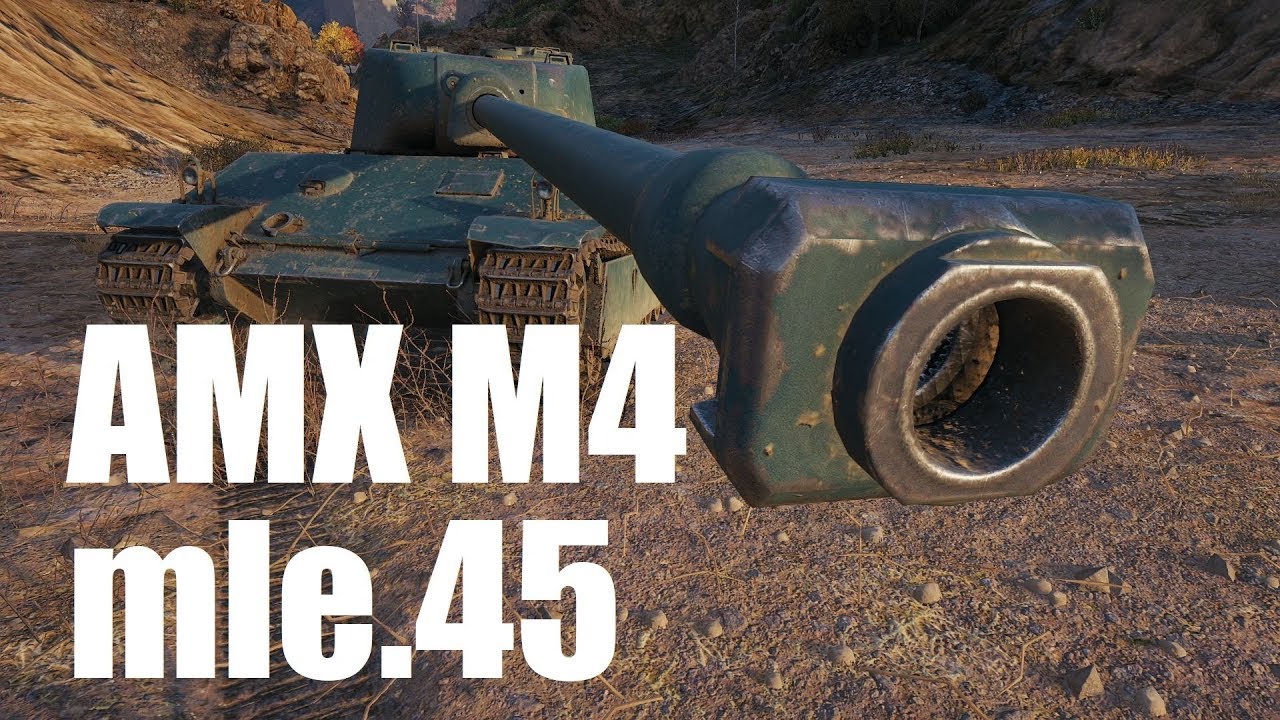 【WoT：AMX M4 mle. 45】ゆっくり実況でおくる戦車戦Part601 byアラモンド