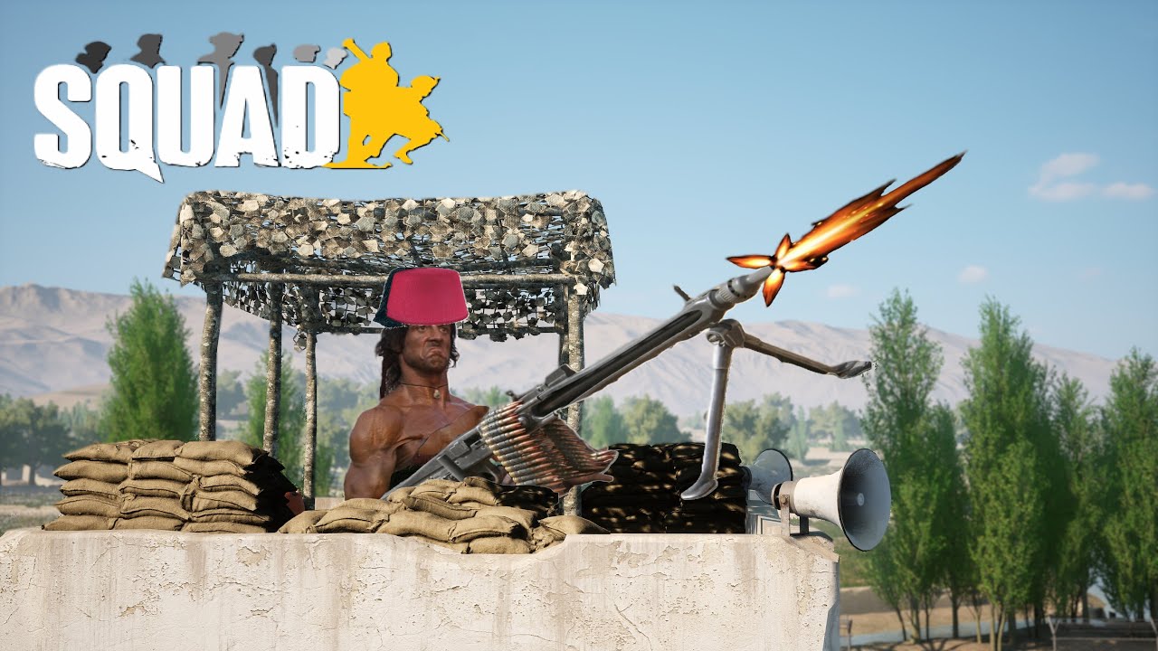 Best Machine Gun in Squad!? Turkey's Buzzsaw - Squad Highlights #37