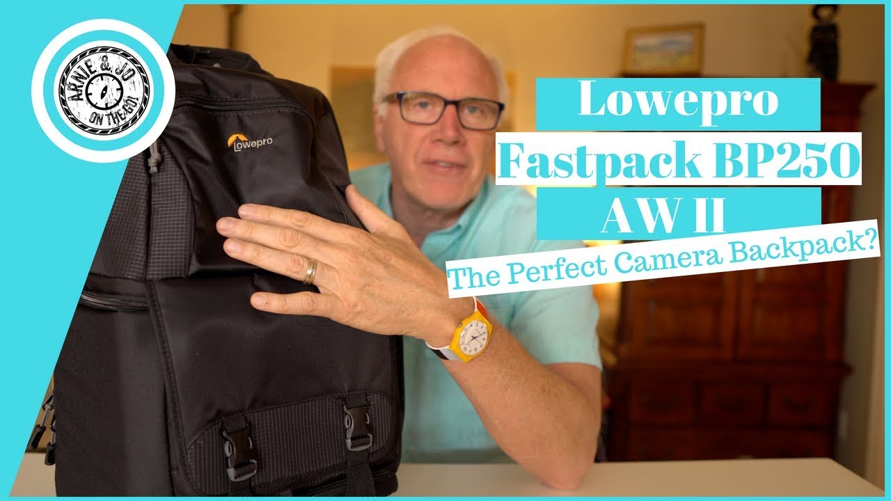 LowePro Fastpack BP250 AW II Camera Backpack with Tripod Holder