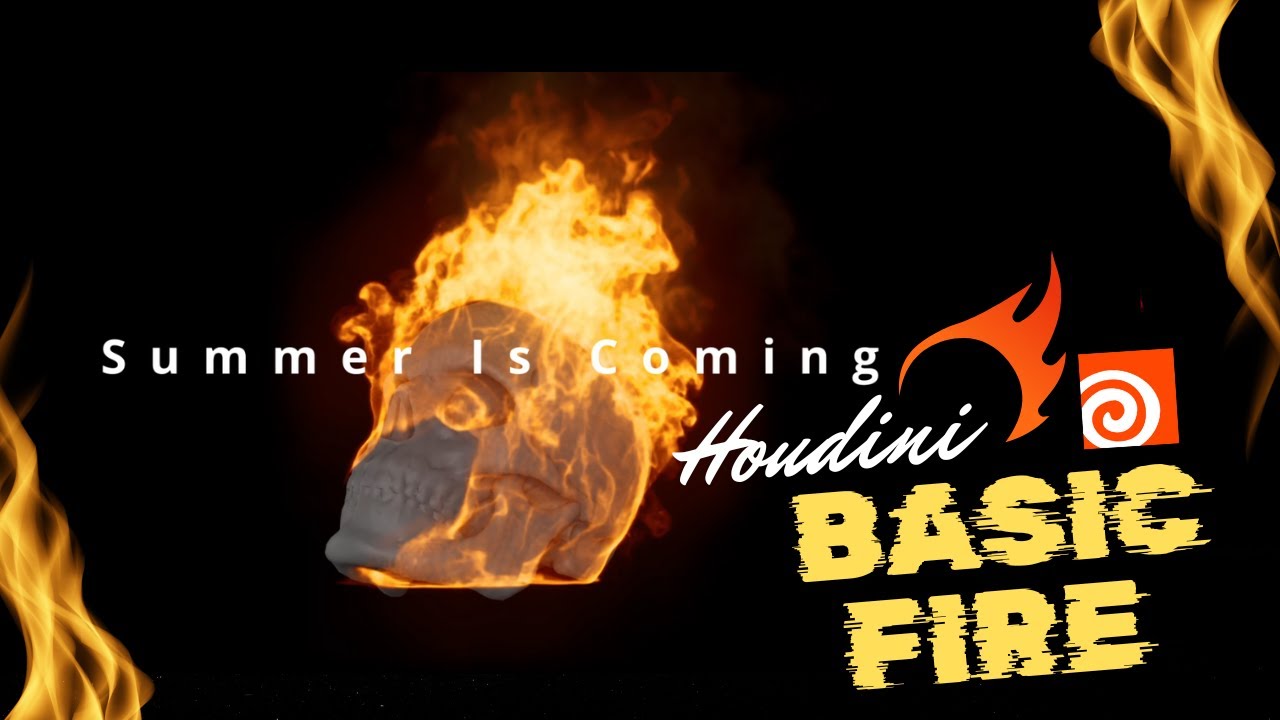 Realistic Fire Simulation in Houdini – Full VFX Tutorial!