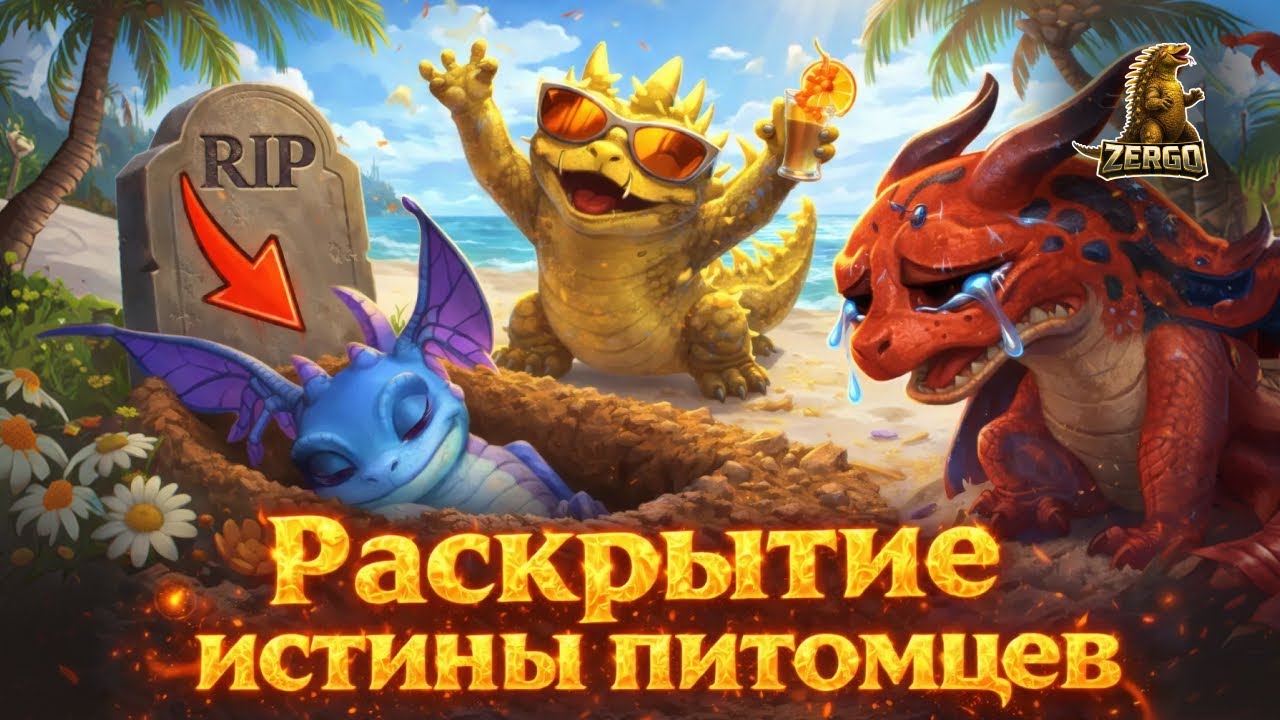 Zergo: Истина МАГИЧЕСКИХ ПИТОМЦЕВ ! | Call of Dragons
