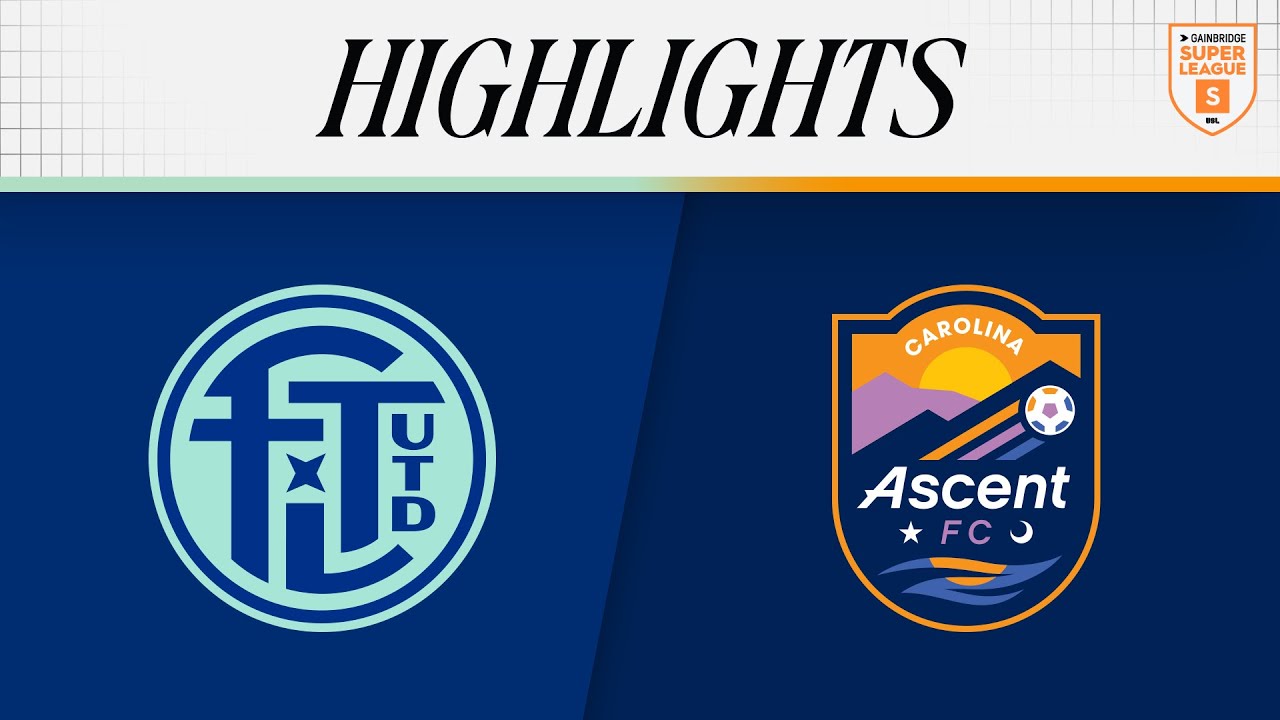 8.30.2025 | Fort Lauderdale United FC vs. Carolina Ascent FC - Game Highlights