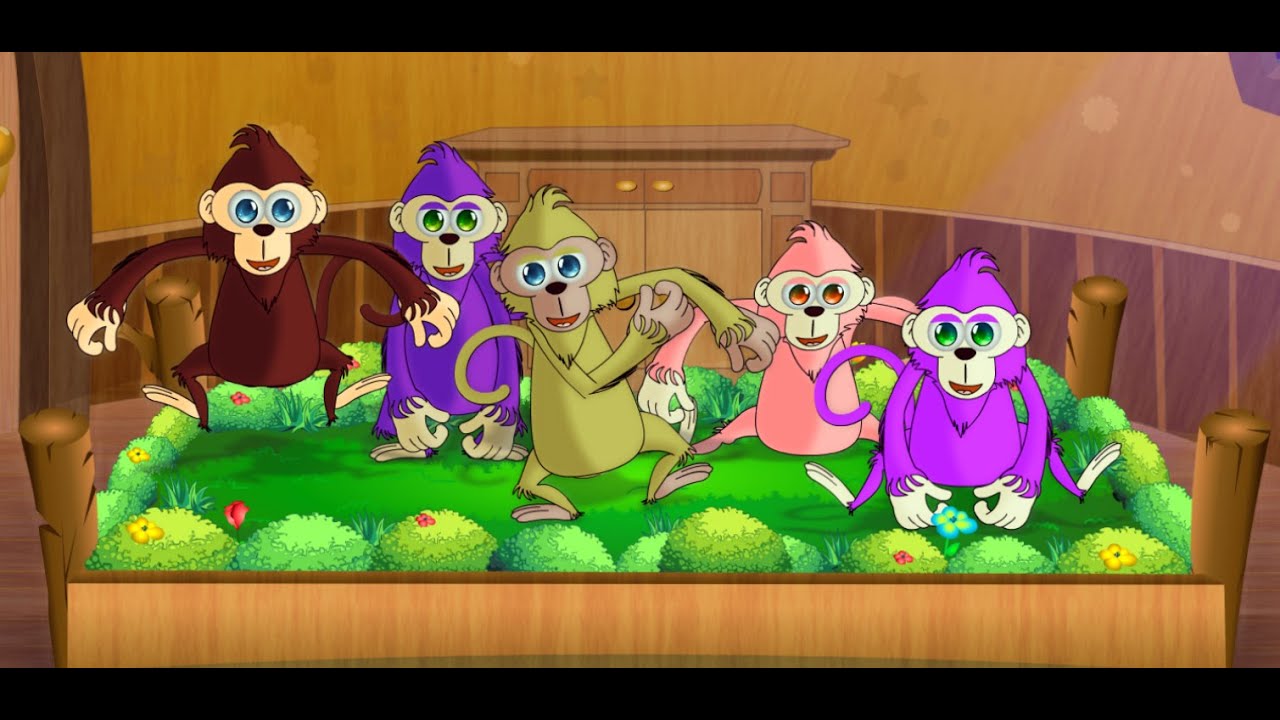 Five Little Monkeys - Popular #NurseryRhymes Collection I #ChildrenSongs
