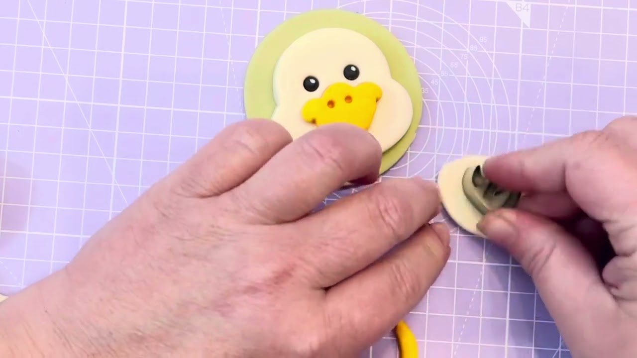 Duck chick cupcake cutter set
