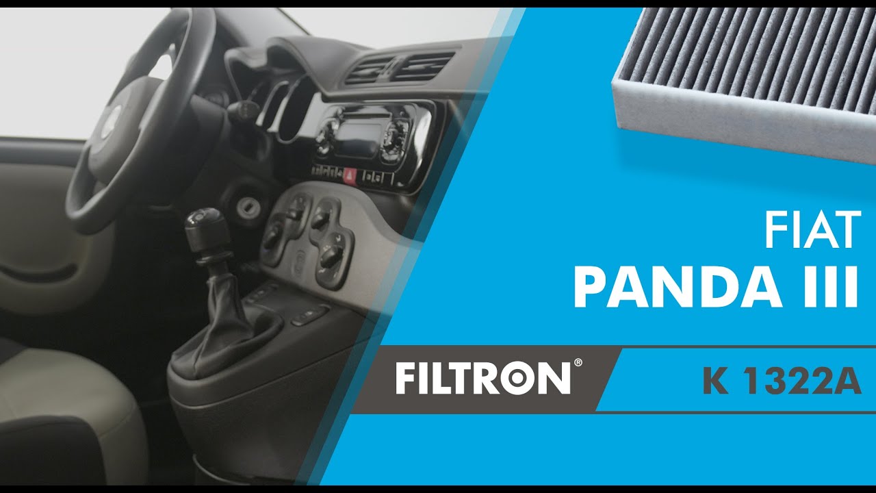 Как заменить салонный фильтр? – Fiat Panda III – The Mechanics by FILTRON