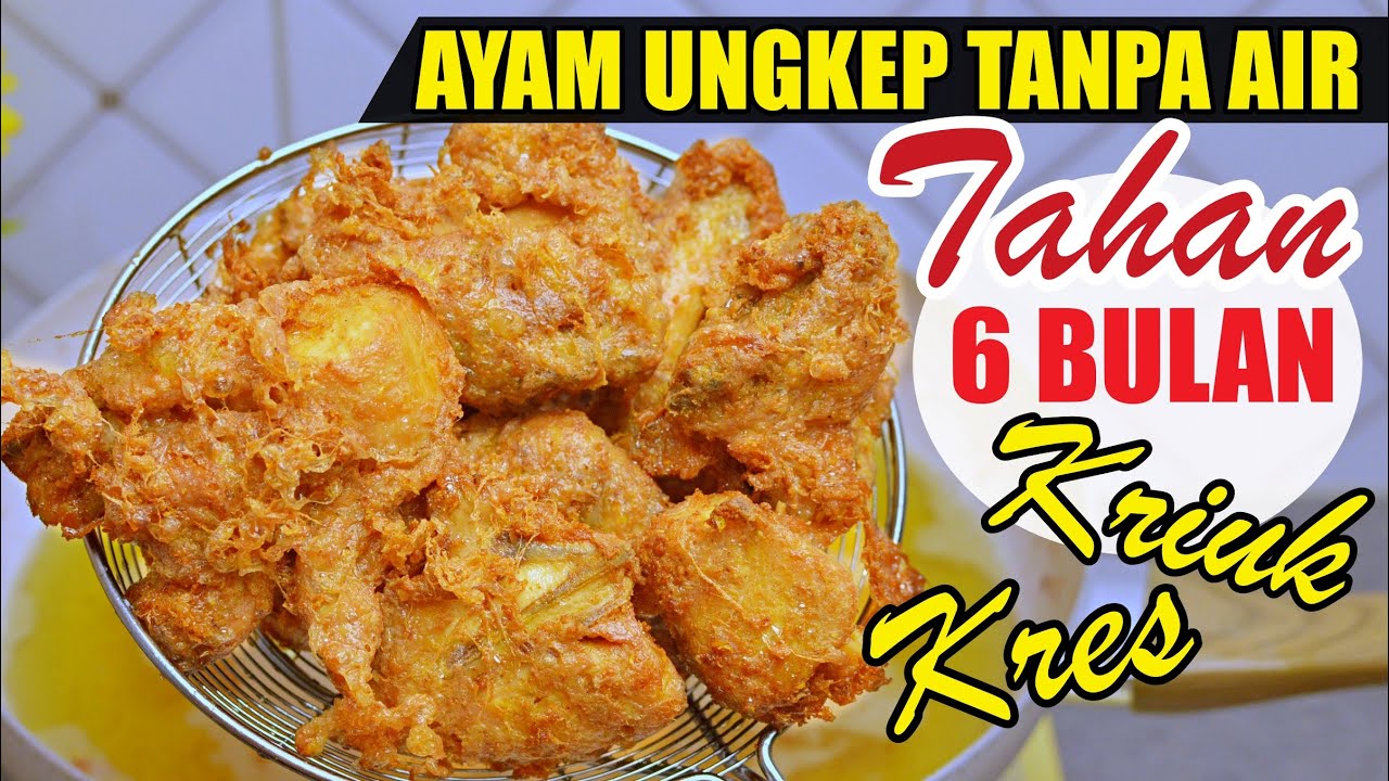 Ayam Ungkep Tanpa Air Tanpa Tumis | Renyah & Juicy