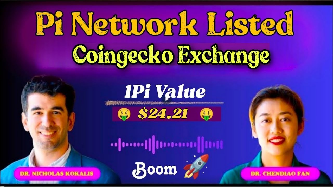 Boom 💥 Pi Network listed On Coingecko Exchange New update 🤩 1Pi  Value = $24.21 🤑🎉 #bitcoin #crypto