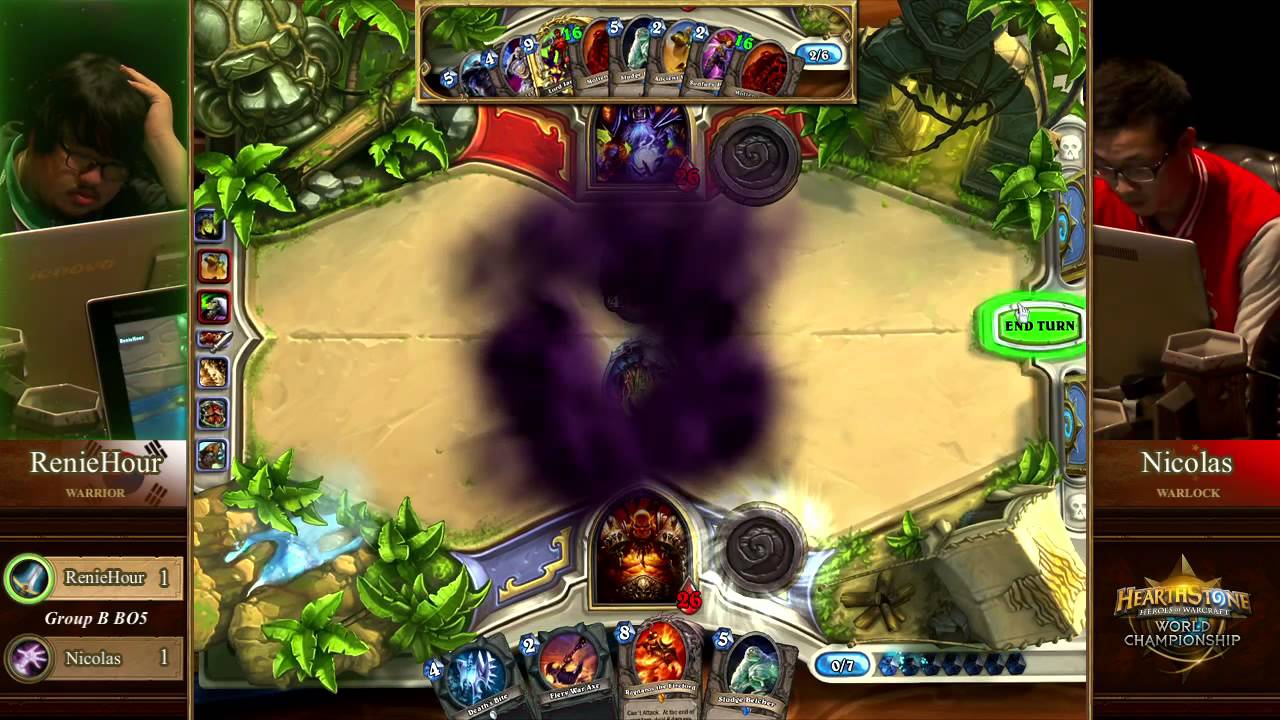 Nicolas vs. RenieHouR - Group B - Match 2 - Hearthstone World Championship 2014