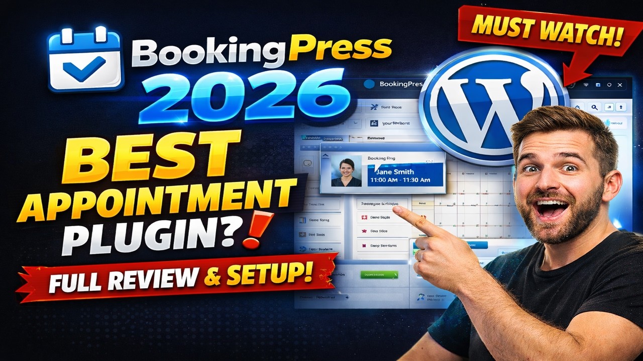 BookingPress 2026 Review – FREE WordPress Booking Plugin with PayPal & Calendar Sync