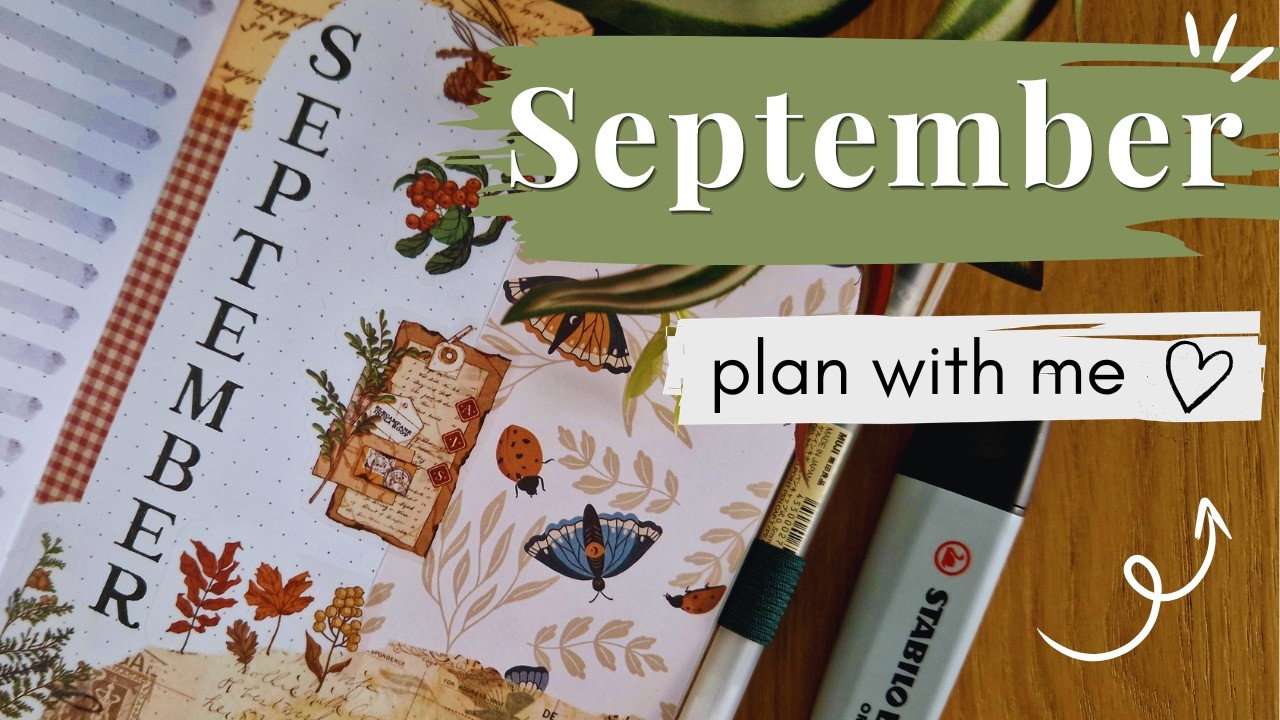 September Plan With Me 🍂 Cozy Autumn Bullet Journal Setup | September 2026
