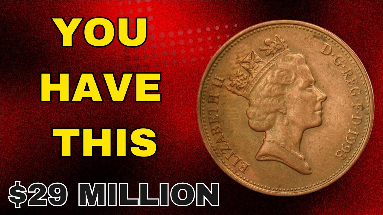 1993 UK Elizabeth II Two Pence Coin Worth $29 Million | Ultra Rare Coins History!