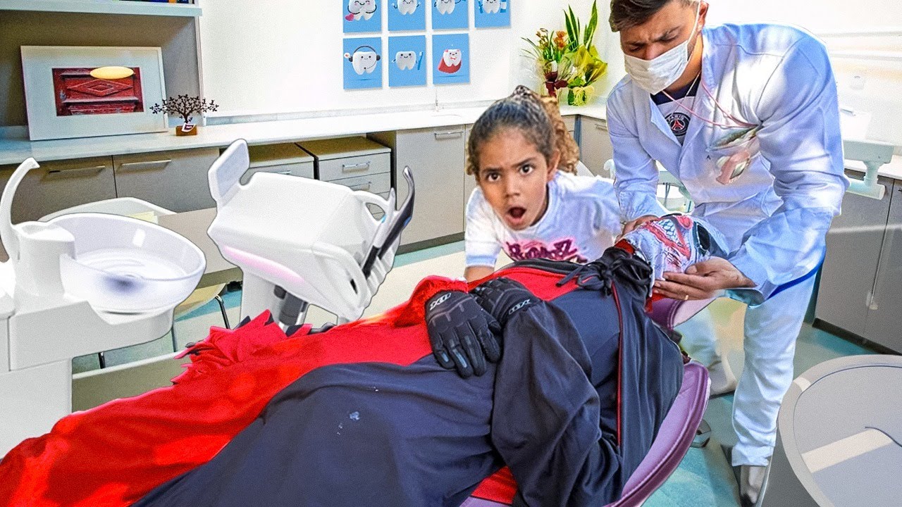 OS DENTES DO MALVADO ESTÃO PODRES 🤢 precisou fazer cirurgia no dentista 😷🤧