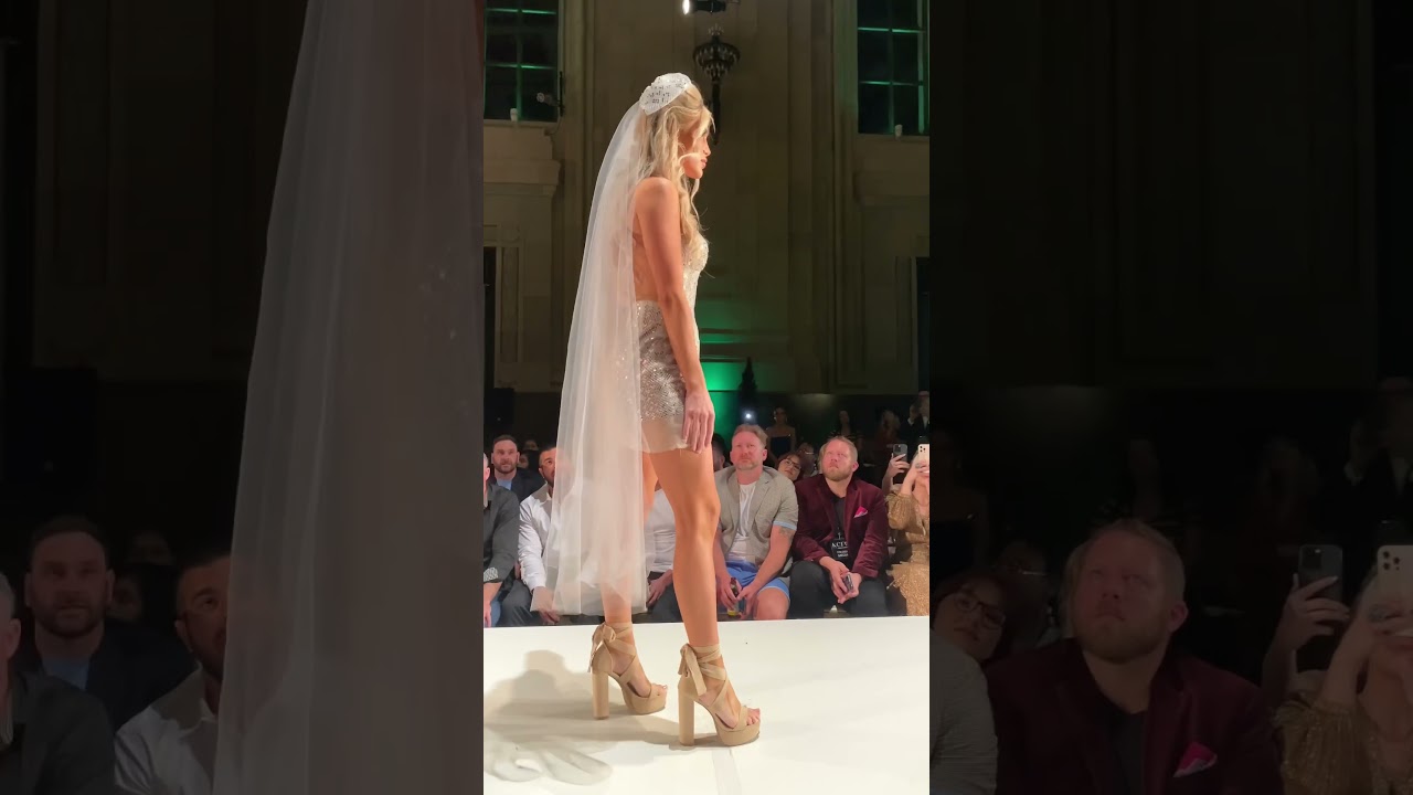 Kansas City Fashion Week F/W 23 walking for Lucia&rsquo;s Sarto