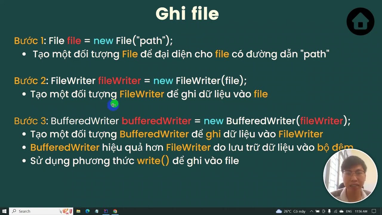 JAVA | OOP | 11. Ghi file