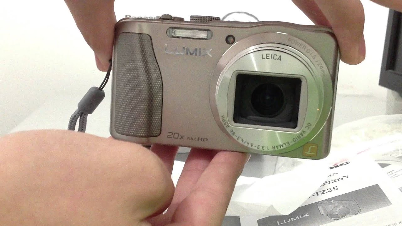 Panasonic Lumix TZ35 Unboxing And Review [Full HD]