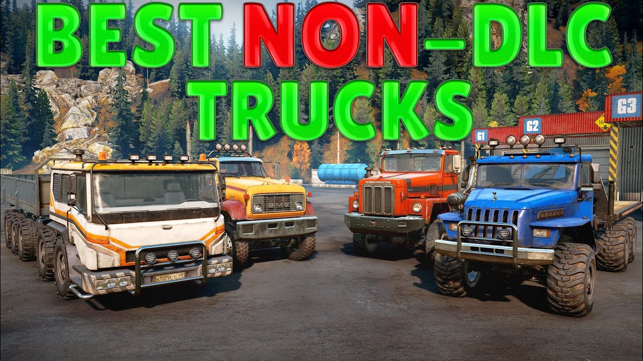 Best Non-DLC Trucks In SnowRunner