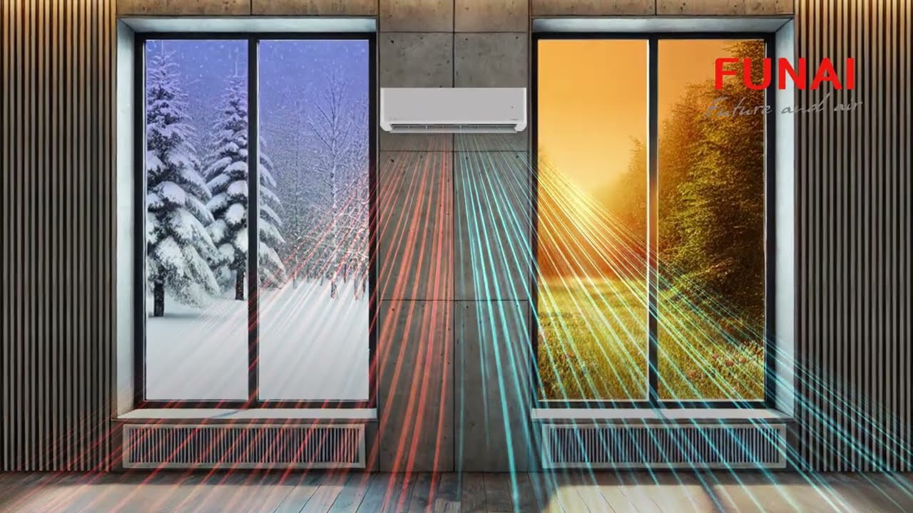Профессиональный тепловой насос FUNAI ONSEN FULL DC Inverter Heat Pump
