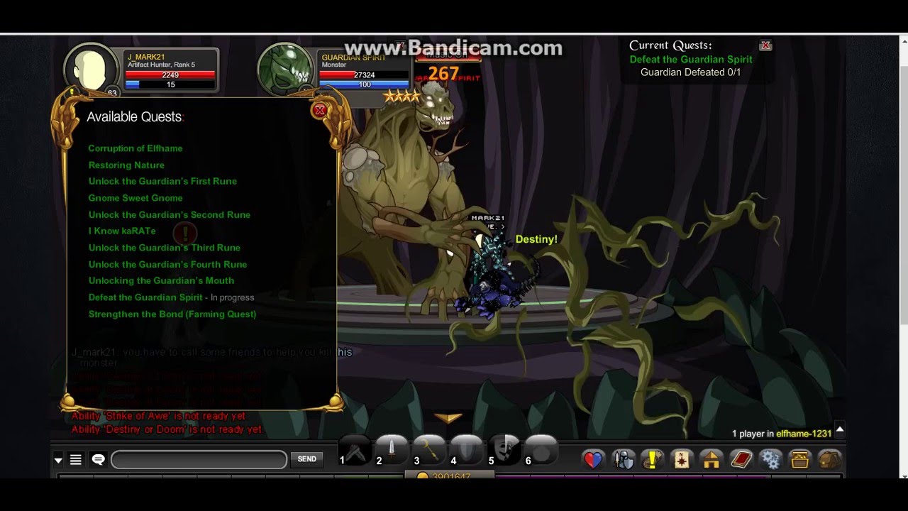 Aqworlds Brightoak Reputation Farming