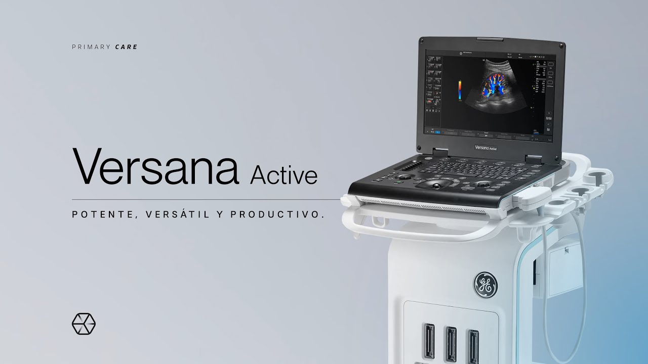 GE Versana Active | El equipo de ultrasonido portátil