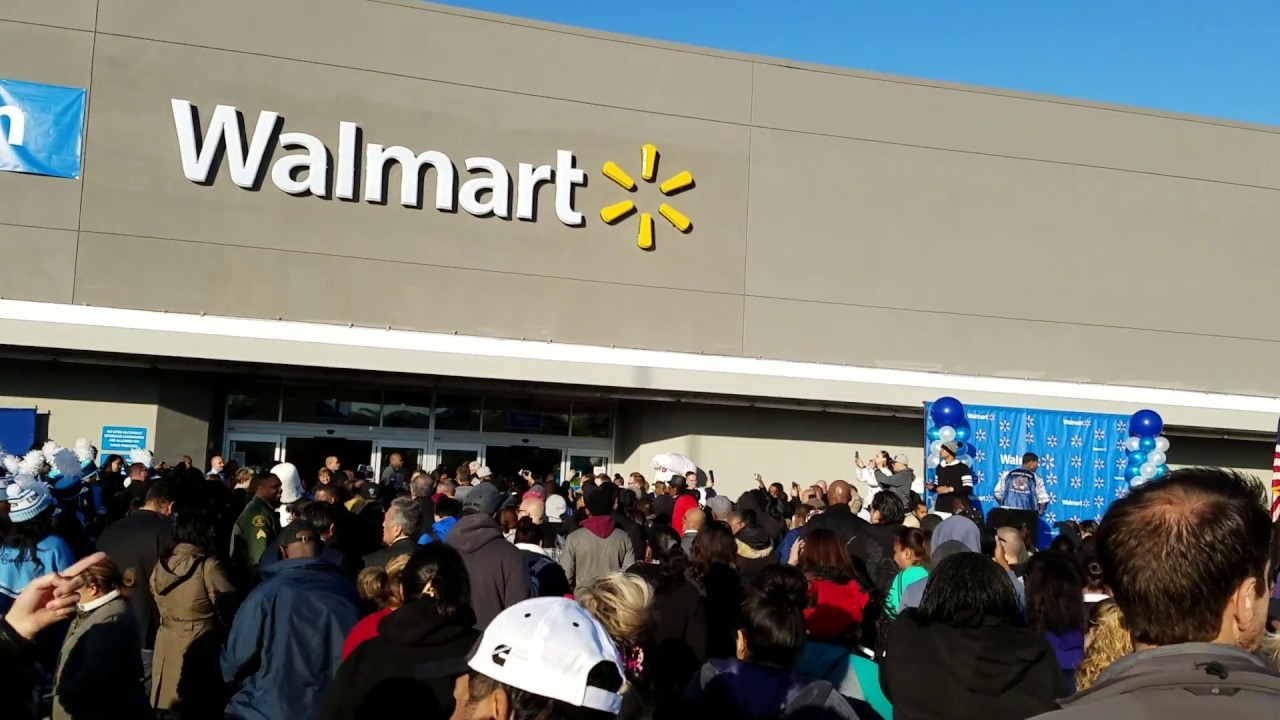 Grand Opening of Walmart in Compton