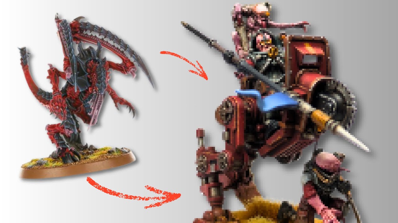MECHANISED TYRANIDS? | How to kitbash a GSC 
