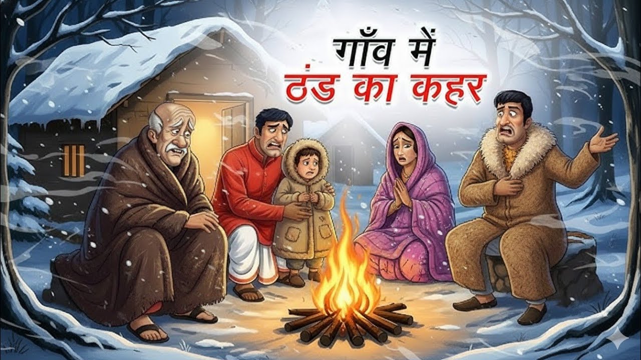 ठंड का कहर  | Thand Ka Kahar | Moral Stories | Hindi Kahaniya | Bedtime Stories|