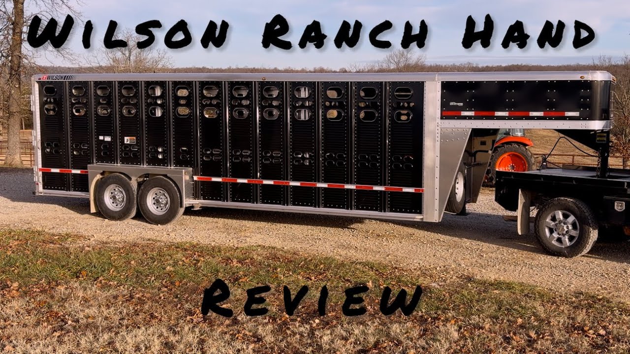 Обзор прицепа для перевозки скота Wilson Ranch Hand Trailer — почему это наш любимый прицеп для п...