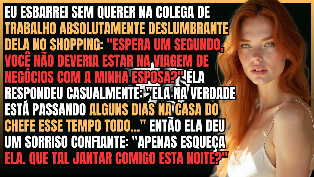 Minha Esposa Disse Que Estava em uma 'Viagem de Negócios'—O Sorriso da Colega de Trabalho Dela...