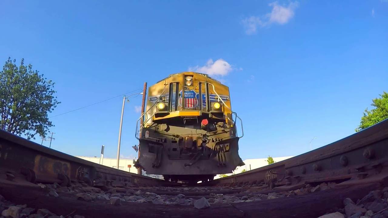 GoPro Almost Hit By Train!!!
