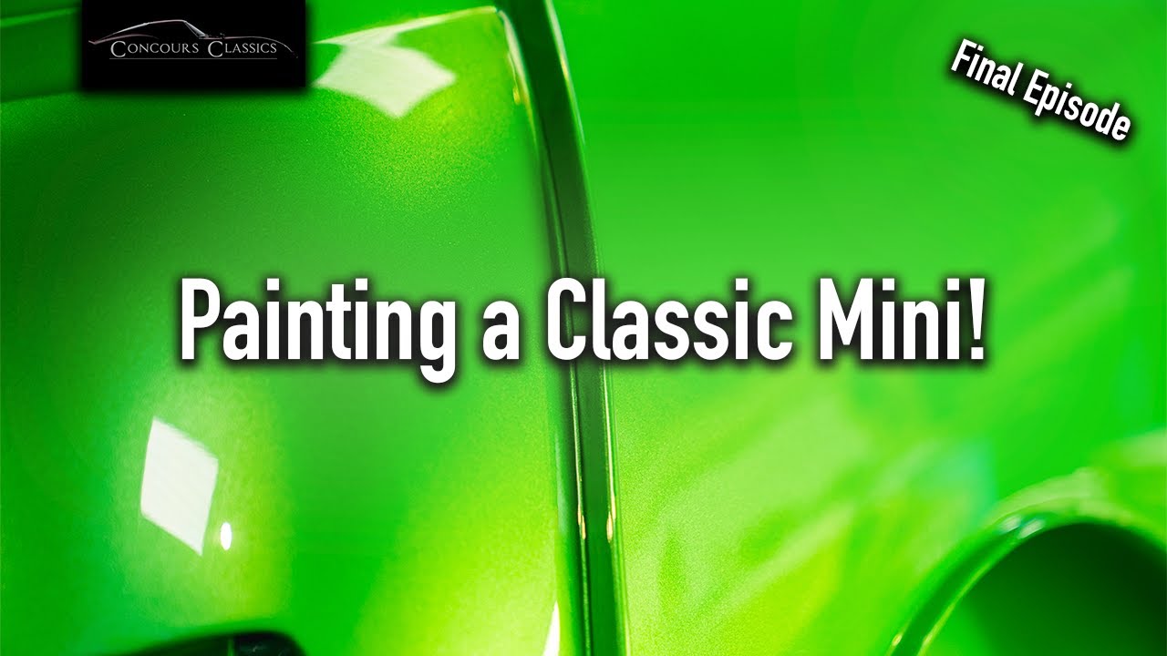 Painting a Classic Mini Clubman! The Mini Clubman Project is COMPLETE