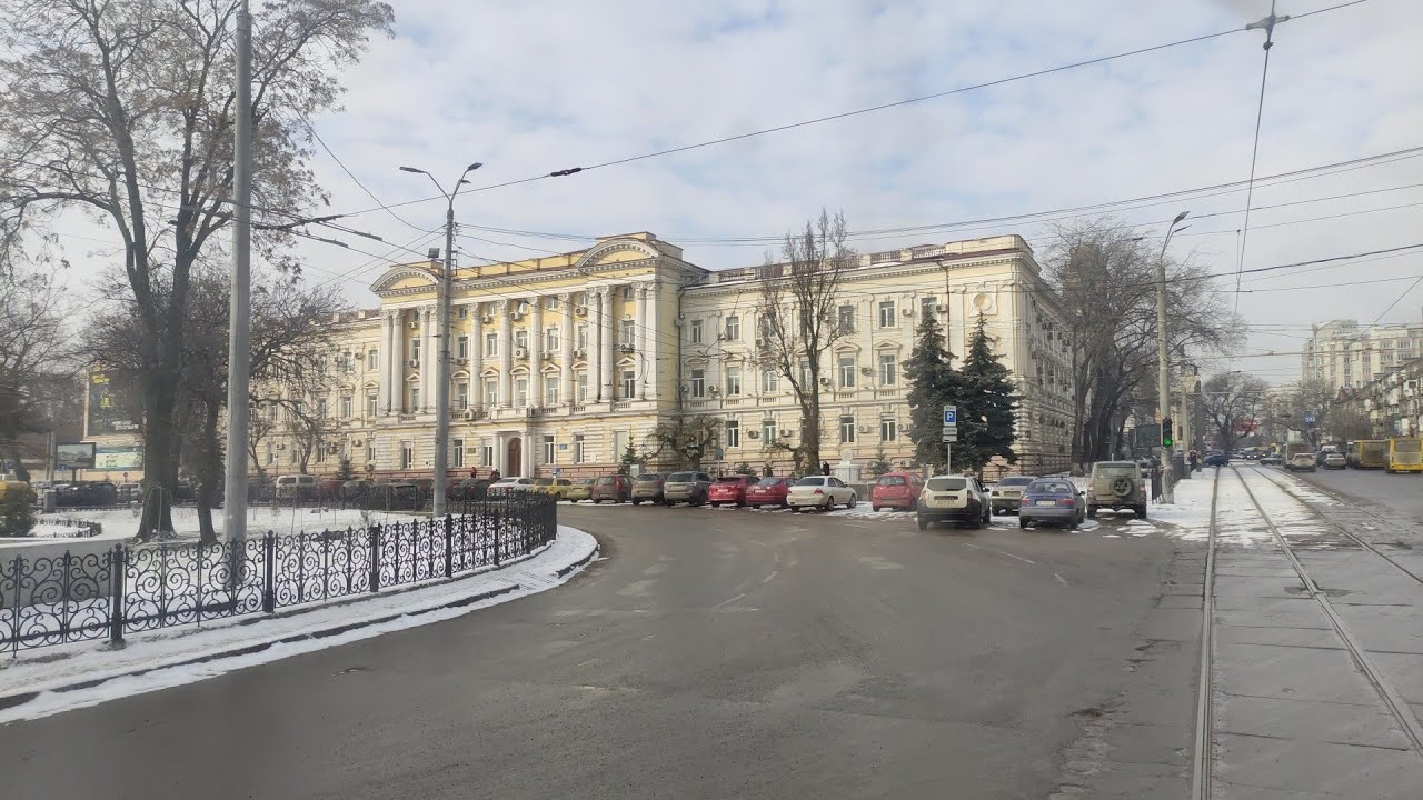 По маршруту 28 трамвая | Часть 1| Февраль 2021г. | Одесса. #Одесскийтранспорт