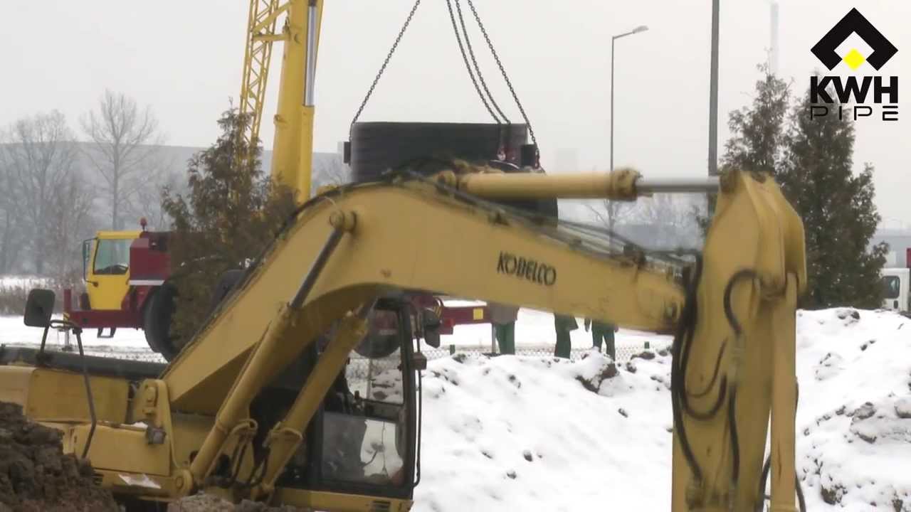 Kanalizacja deszczowa i separatory dn3000, Polkowice 2012-2013