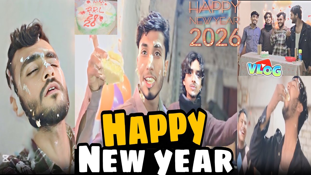 Happy New Year 2026 🥳 ap sab ko mobark ho 