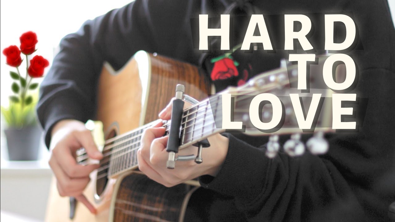 Hard to Love - BLACKPINK ROSÉ (Fingerstyle guitar cover + tabs)