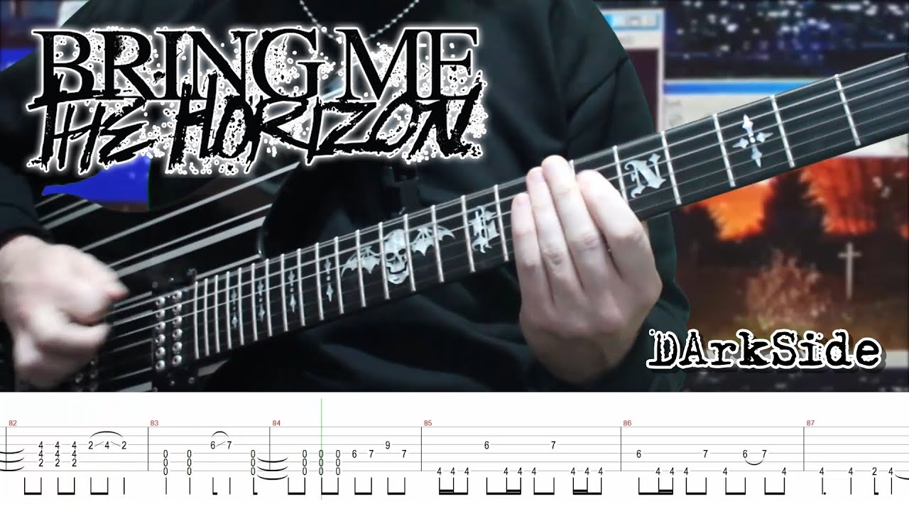 Bring Me The Horizon - DArkSide (Guitar Cover + TABS)