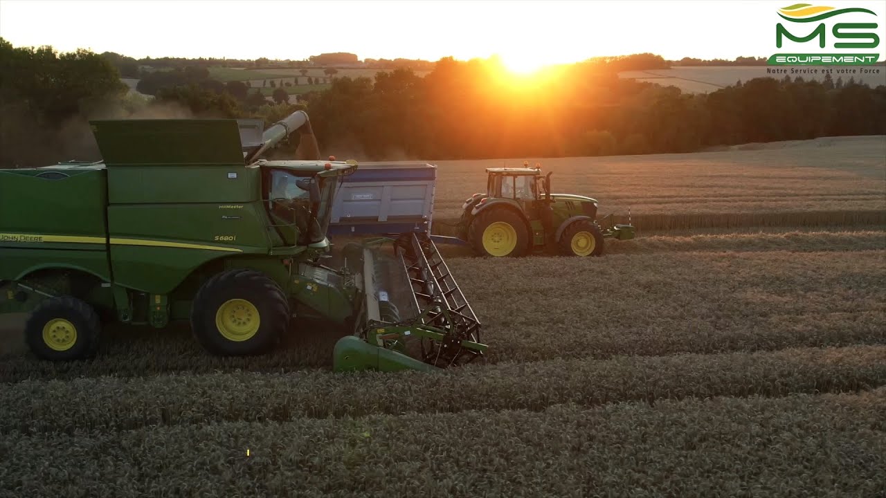 Harvest 2022 🌾 l JOHN DEERE S680 l 6175 M X2 😍💪🏻
