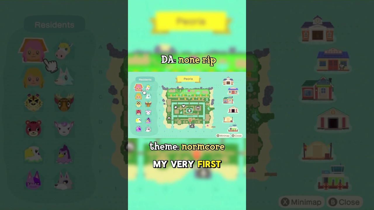 all 8 of my island maps! 🗺️📍 #acnh