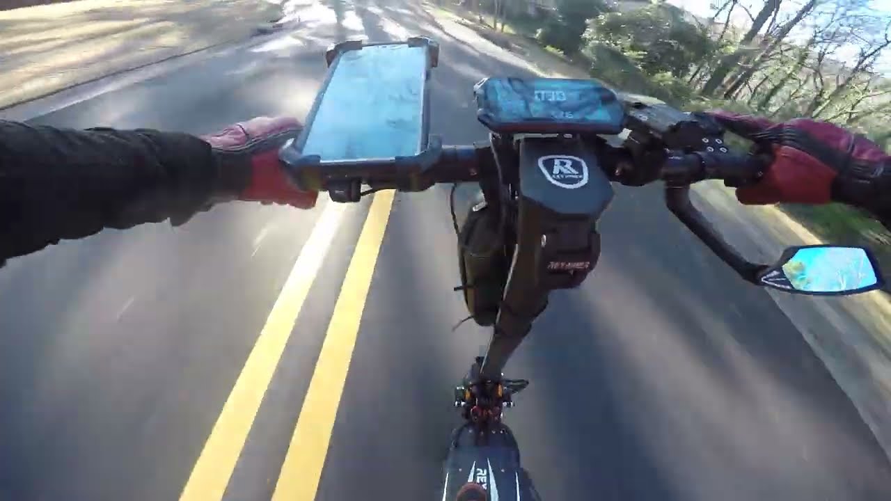 Last 2 miles on the Reywmer Kullter MAX before swapping out scooters.