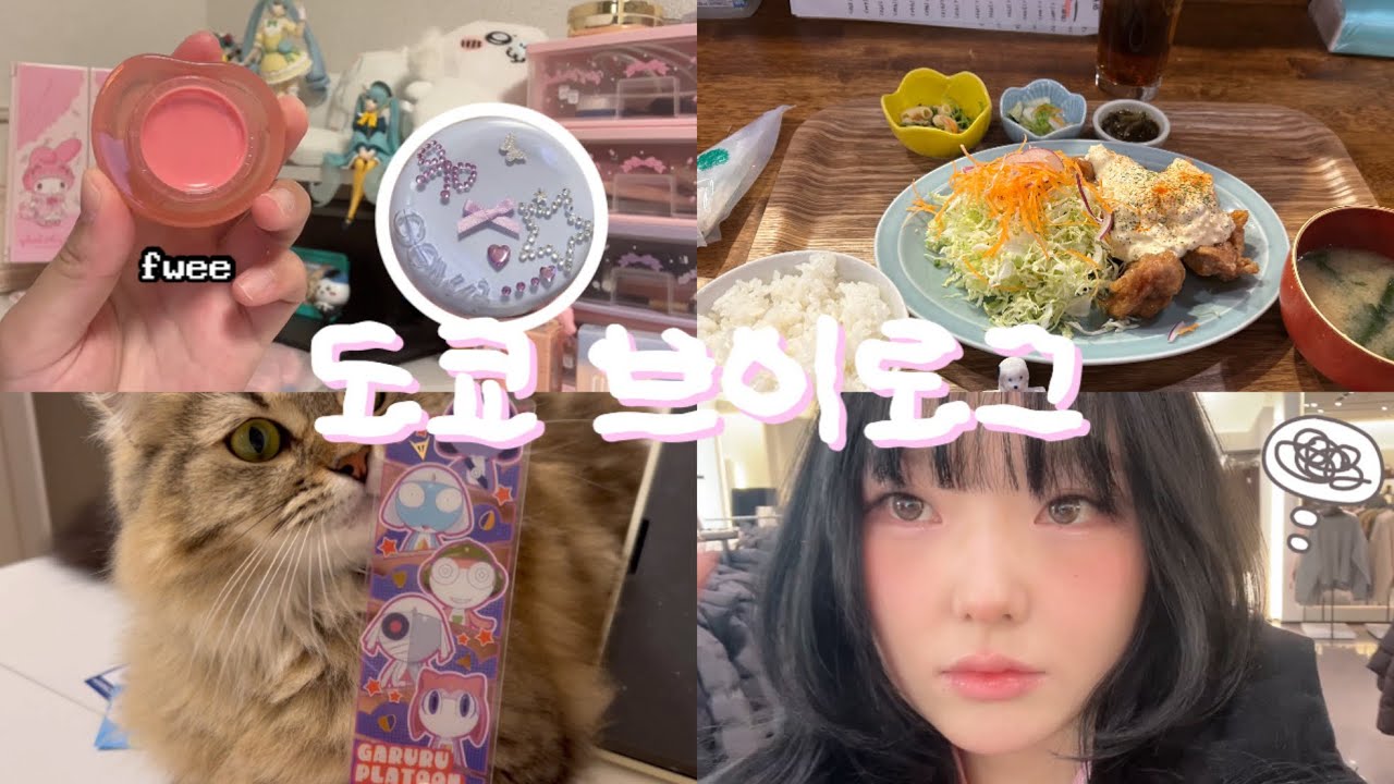 [ 도쿄 브이로그 ] 신주쿠 맛집 가기 🧀 / 도쿄 fwee 쇼핑 🛍️ / 키치죠지에서 염색하기💈 / 멘붕 day 😵‍💫