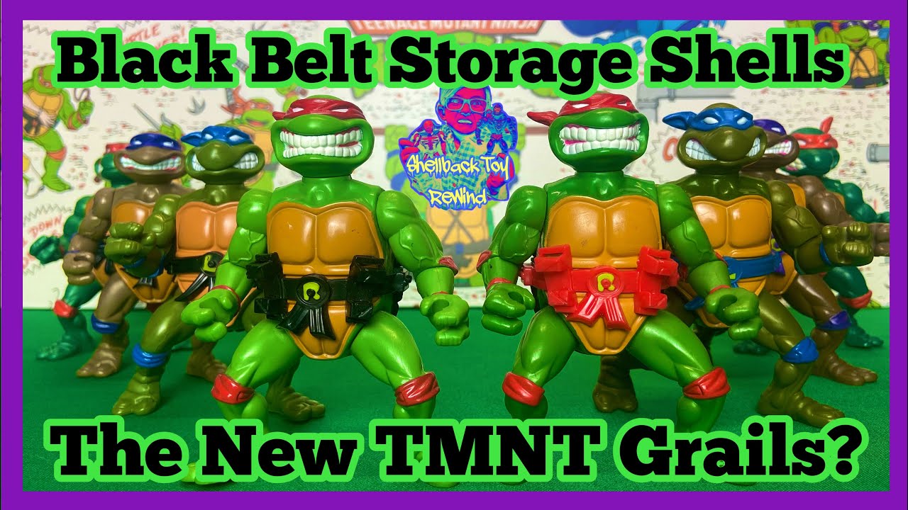 Black Belt Storage Shells                        The New TMNT Holy Grails?